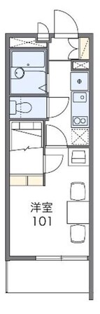 レオパレスＭＵＳＡＳＨＩの物件間取画像